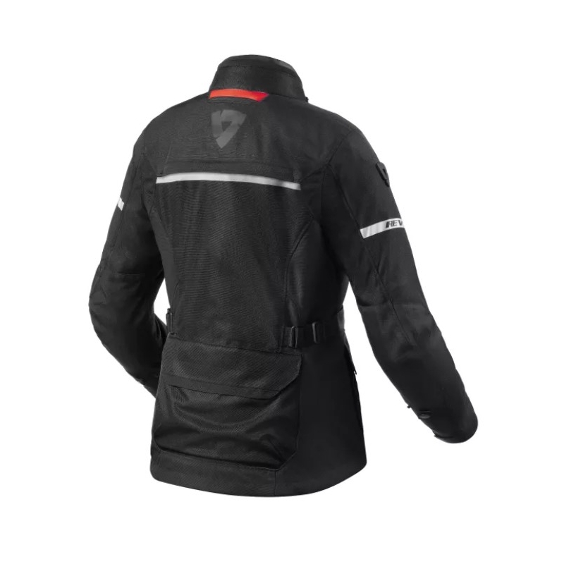 Dámská bunda na motorku Revit Outback 4 H2O černá