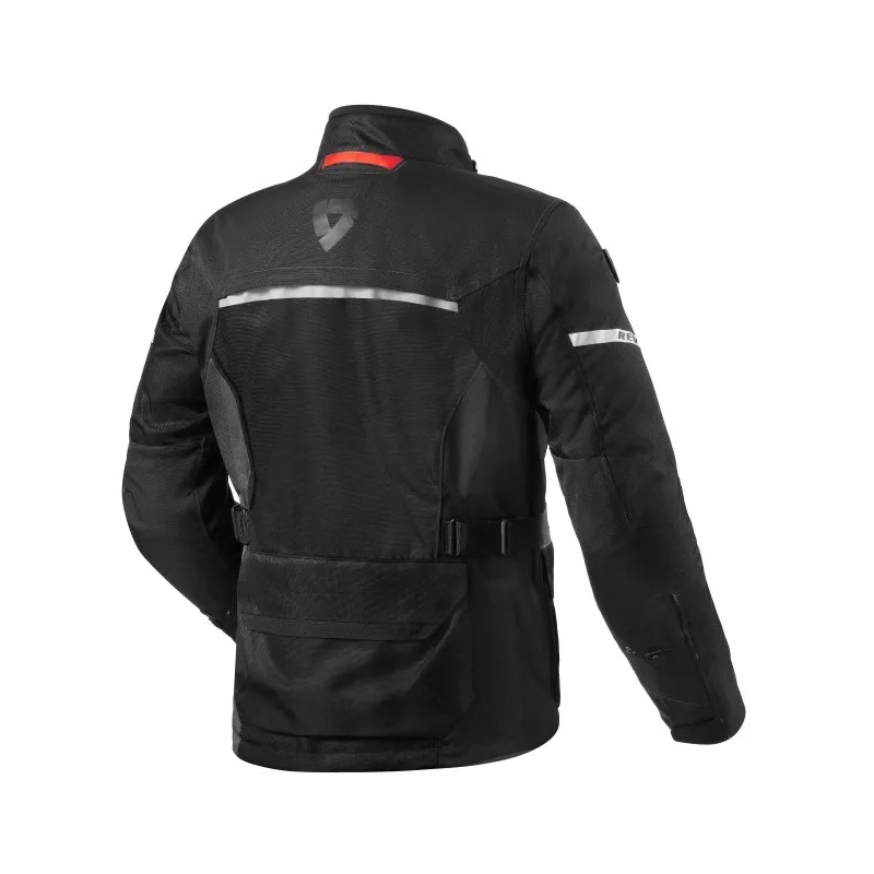 Bunda na motorku Revit Outback 4 H2O černá
