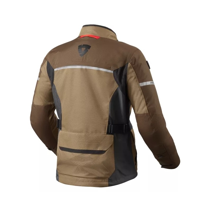 Bunda na motorku Revit Outback 4 H2O hnědá výprodej