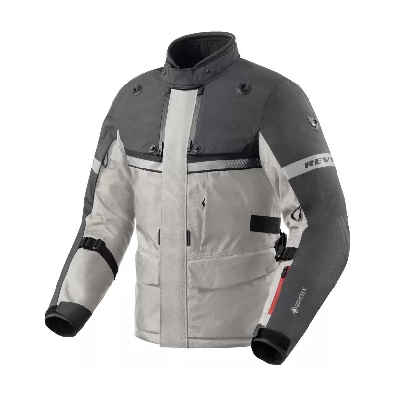 Bunda na motorku Revit Poseidon 3 GTX černo-antracitová