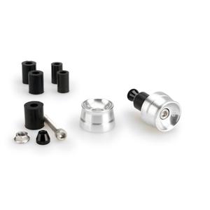Závažíčka řidítek PUIG SPEED 21016P stříbrná UNIVERSAL M6 13-18mm.