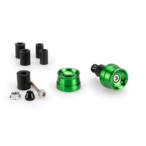 Závažíčka řidítek PUIG SPEED 21016V zelená UNIVERSAL M6 13-18mm.