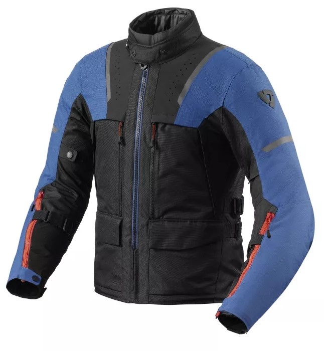Bunda na motorku Revit Offtrack 2 H2O modro-černá výprodej Velikost: 2XL