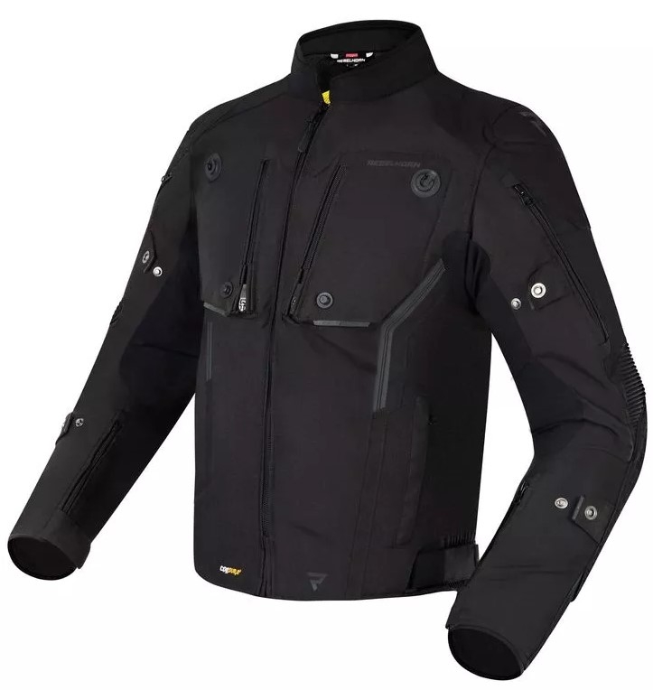 Bunda na motorku Rebelhorn Borg černá výprodej Velikost: 2XL