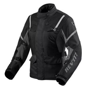 Dámská bunda na motorku Revit Horizon 3 H2O černo-bílá