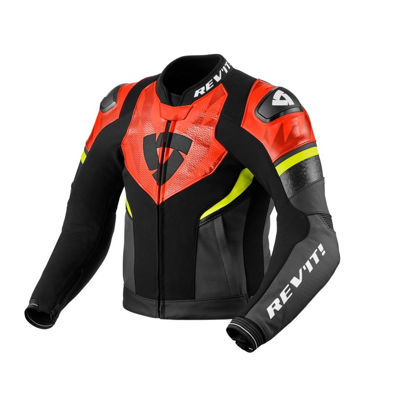 Bunda na motorku Revit Hyperspeed 2 Air černo-fluo červená výprodej