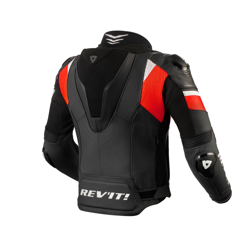 Bunda na motorku Revit Hyperspeed 2 Pro černo-fluo červená výprodej