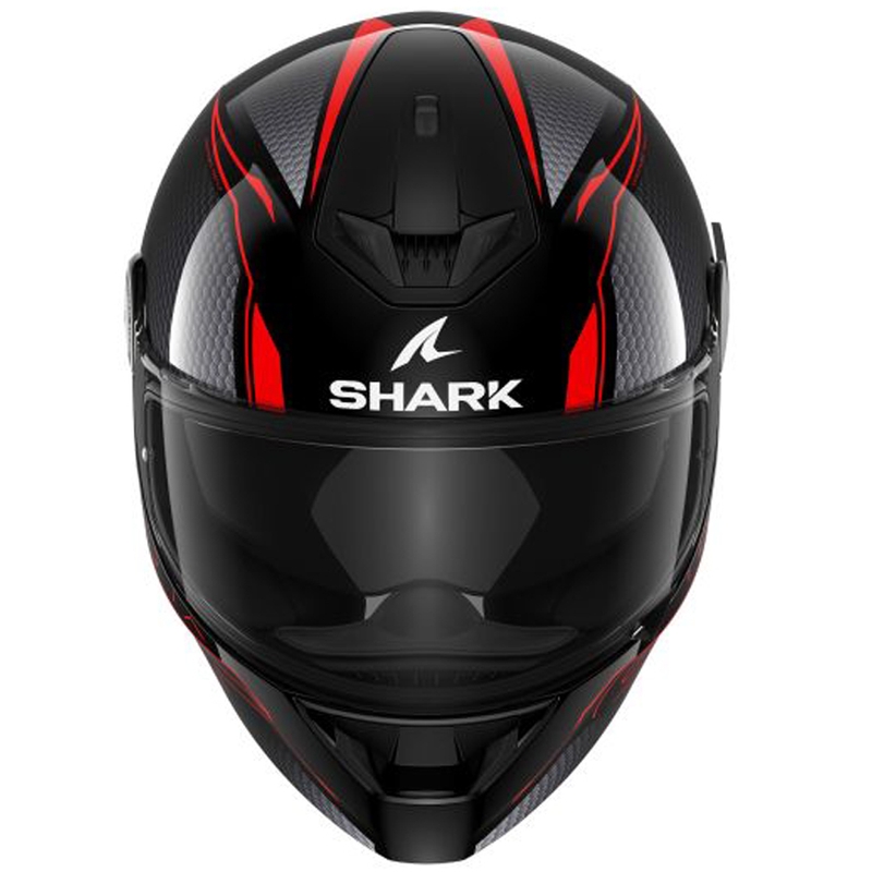 Integrální přilba na motorku SHARK D-SKWAL 2 Cadium černo-červená