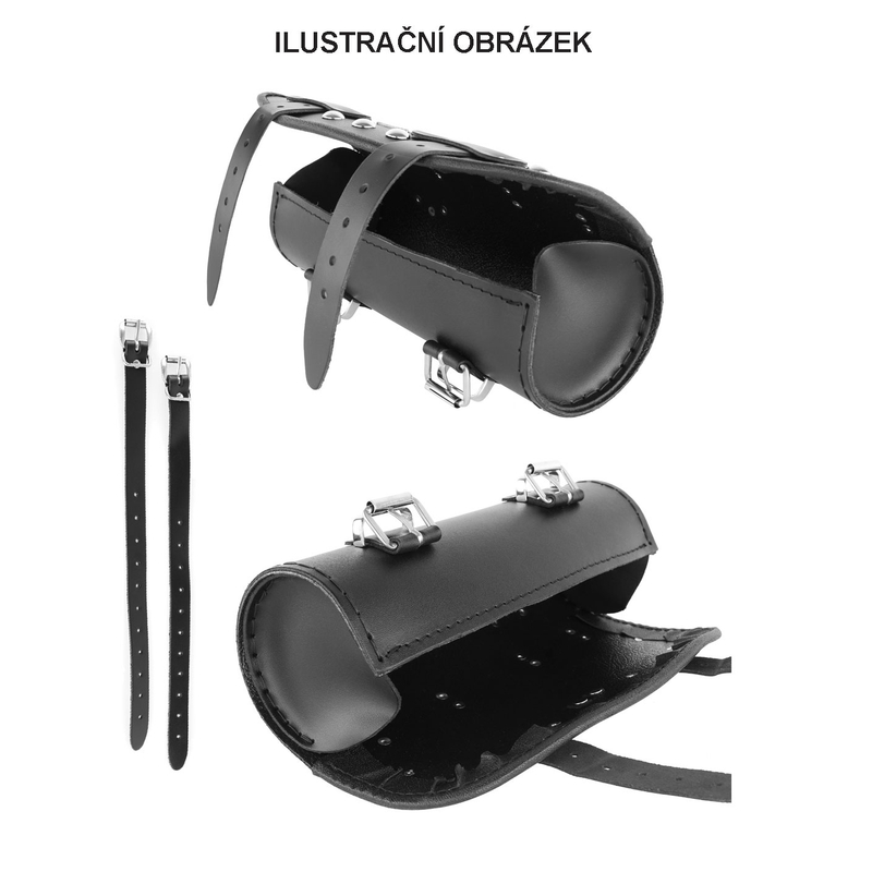 Kožená rolka na motorku Chopper/Custom RSA-9B