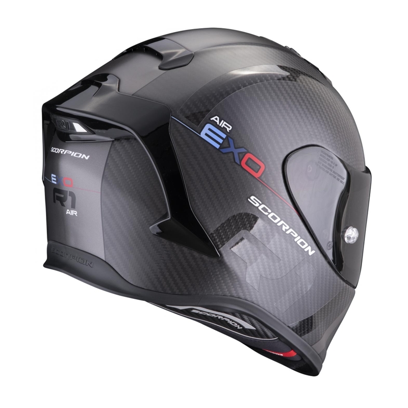 Integrální přilba Scorpion EXO-R1 EVO Carbon Air MG černo-stříbrná