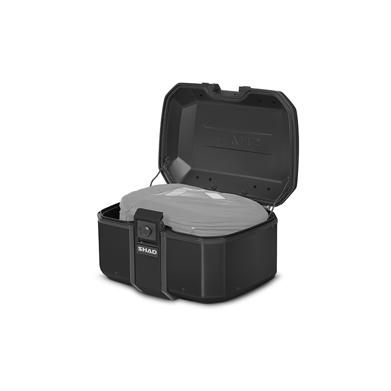 Vrchní hliníkový kufr na motorku SHAD Terra TR55 PURE BLACK