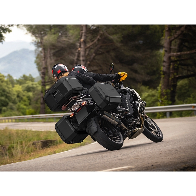 Vrchní hliníkový kufr na motorku SHAD Terra TR55 PURE BLACK