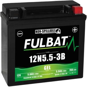 Gelová baterie FULBAT 12N5.5-3B GEL