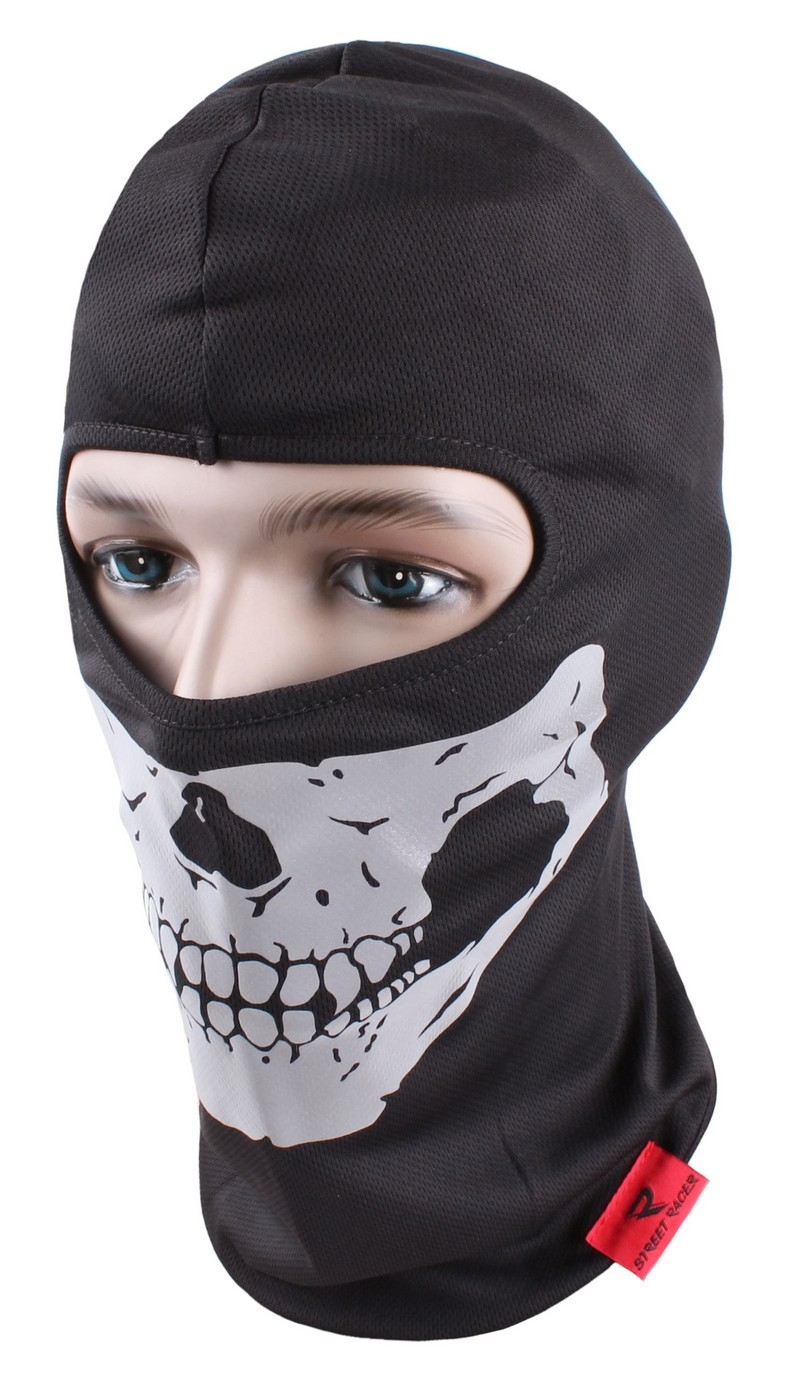 Kukla pod helmu Street Racer Skull