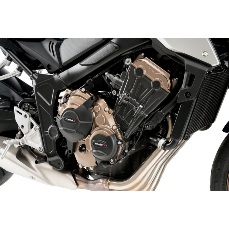 Ochranné kryty motoru PUIG černý