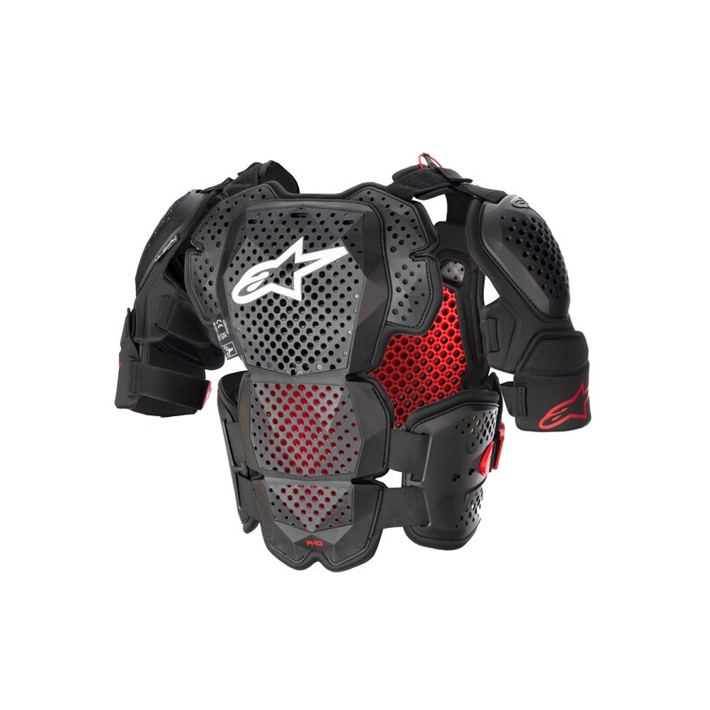 Chránič těla Alpinestars A-10 2 černo-antracitovo-červený