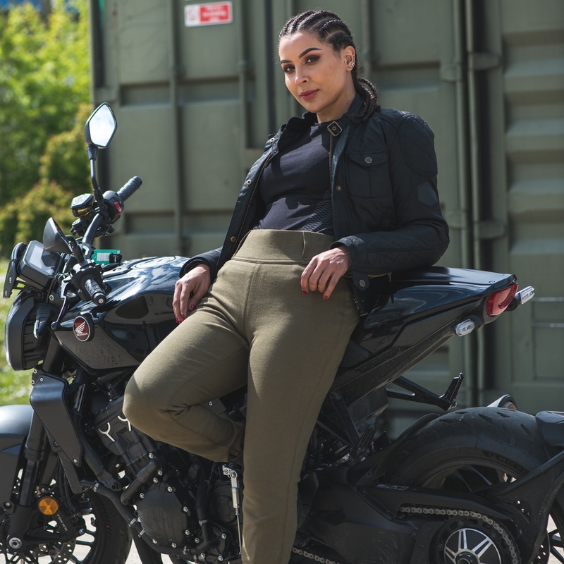 Dámské legíny Oxford Super Leggings 2.0 khaki výprodej