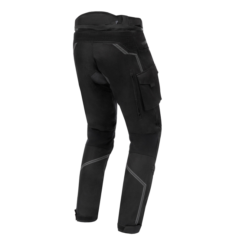 Kalhoty na motorku Ozone Union II černé zkrácené