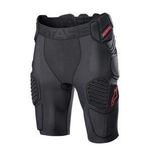 Motokrosové šortky Alpinestars Bionic Pro černo-červené