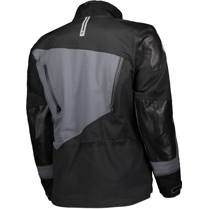 Bunda na motorku SCOTT Priority GTX černo-šedá