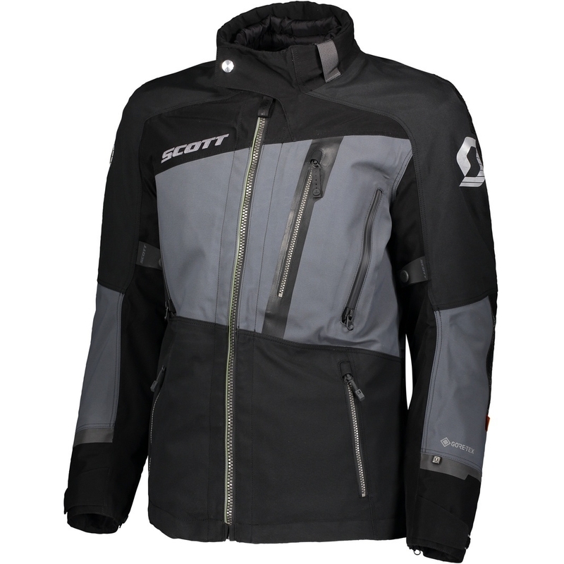 Bunda na motorku SCOTT Priority GTX černo-šedá