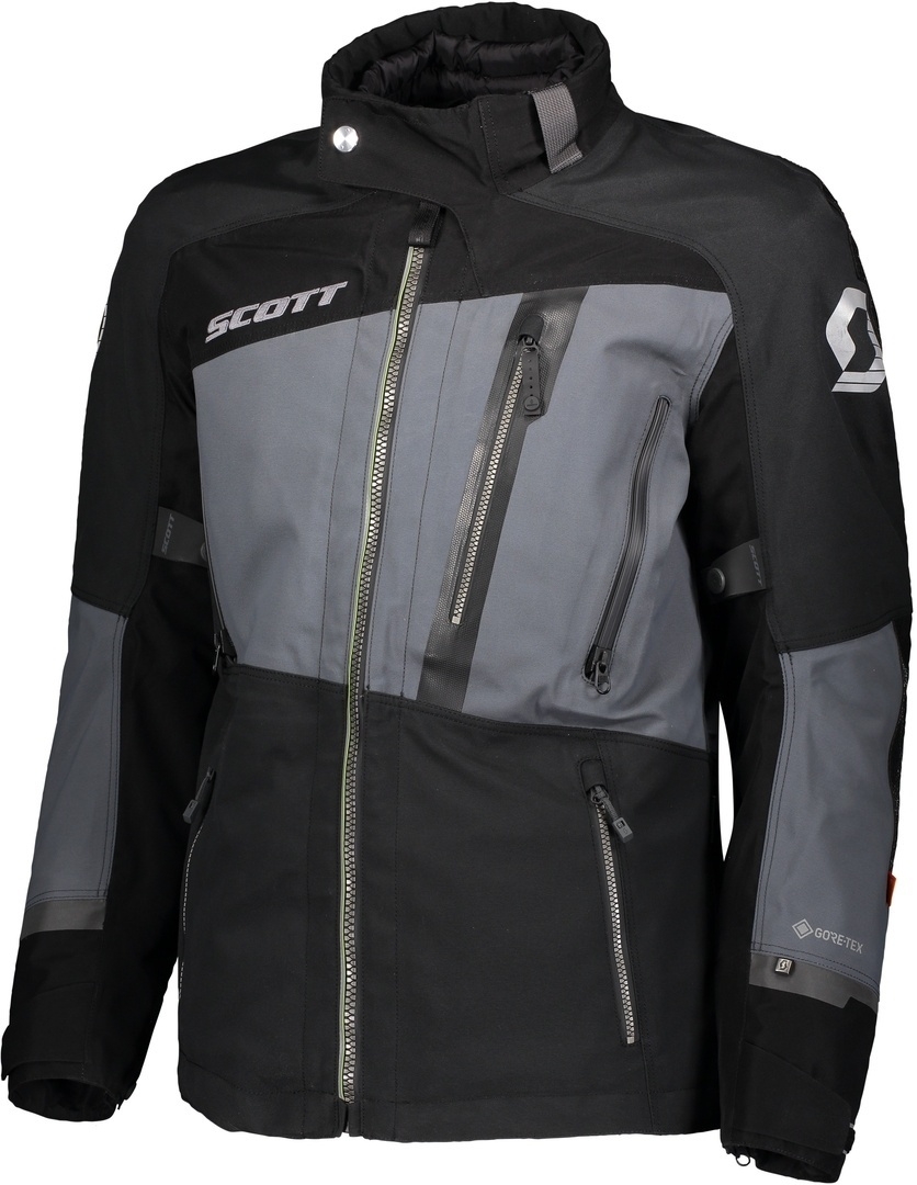 Bunda na motorku SCOTT Priority GTX černo-šedá Velikost: 4XL