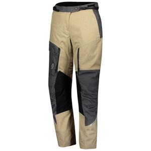 Kalhoty na motorku SCOTT Voyager Dryo hnědo-šedé