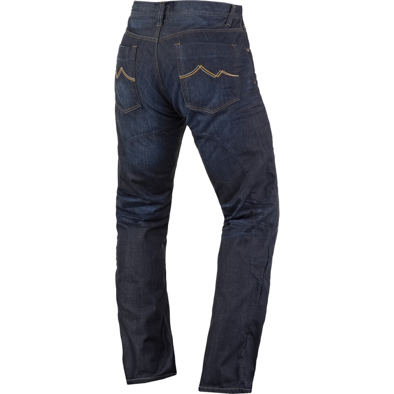Jeansy na motorku SCOTT Denim Stretch modré