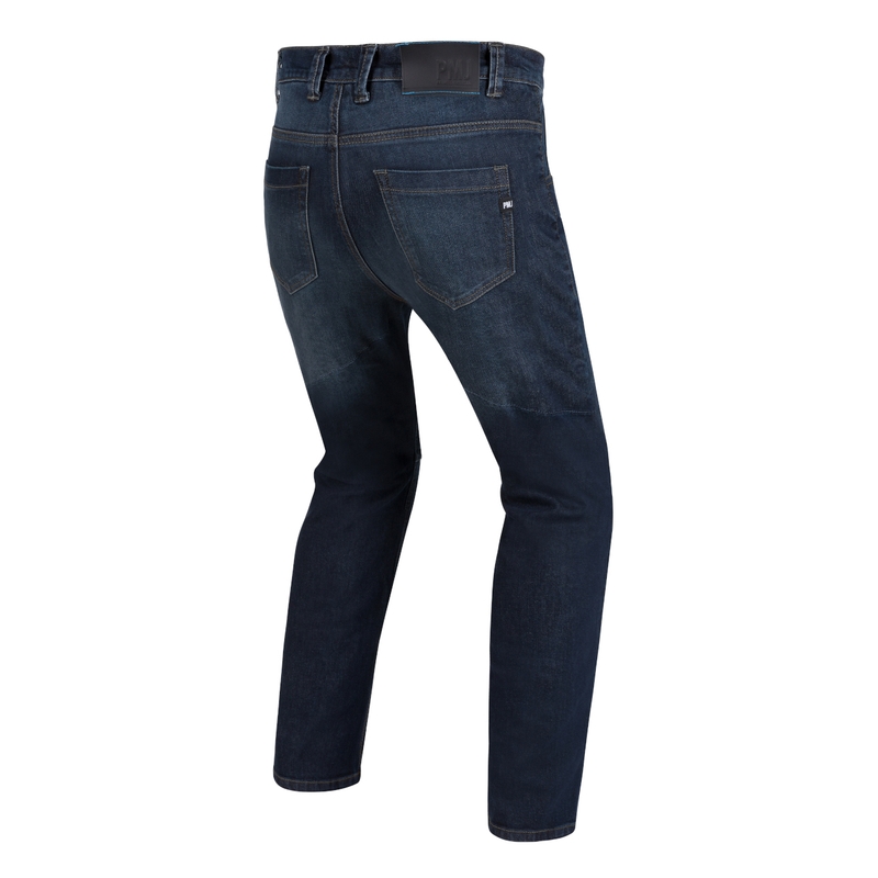 Jeansy na motorku PMJ Tourer modré WR