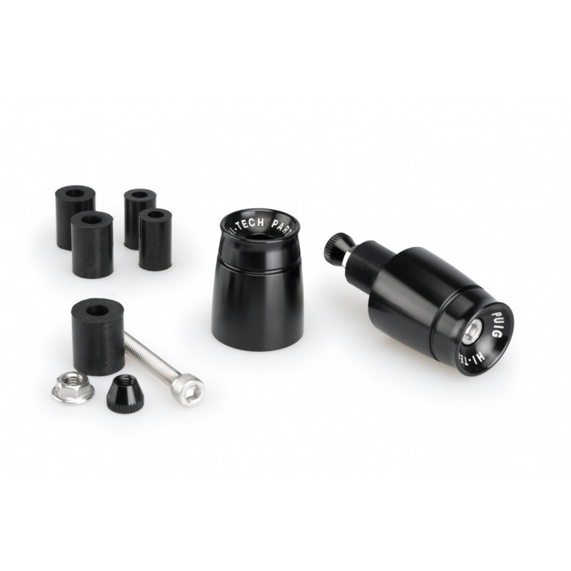 Závažíčka řidítek PUIG SPORT černý UNIVERSAL M6 13-18mm.
