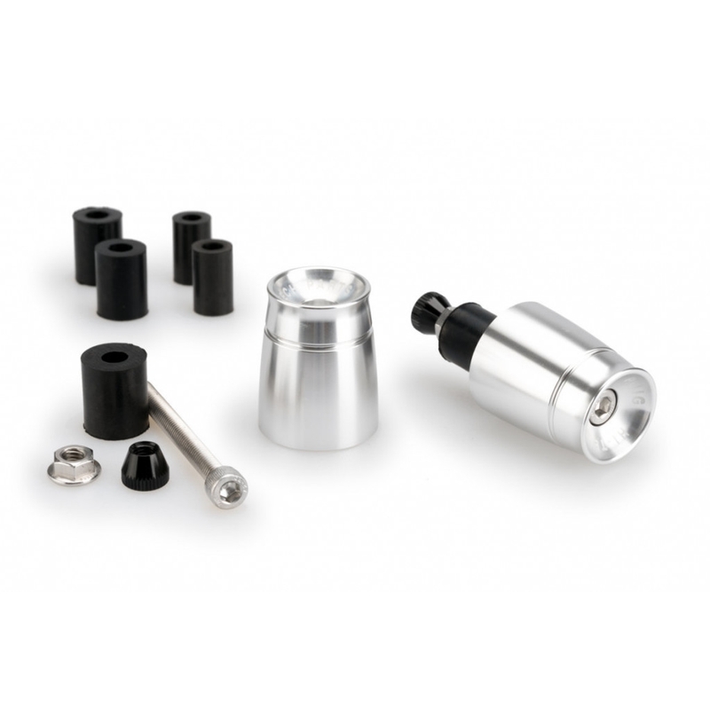 Závažíčka řidítek PUIG SPORT stříbrná UNIVERSAL M6 13-18mm.