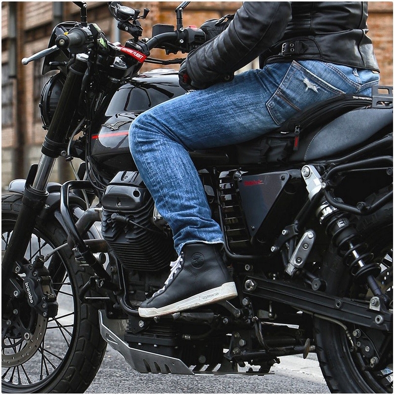 Boty na motorku Stylmartin Core černo-bílé