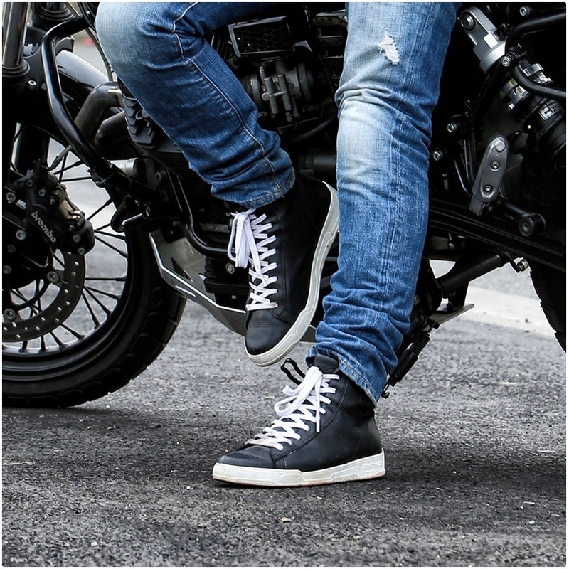 Boty na motorku Stylmartin Core černo-bílé