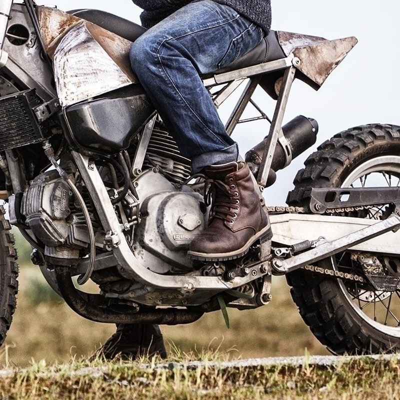 Boty na motorku Stylmartin Ace hnědé