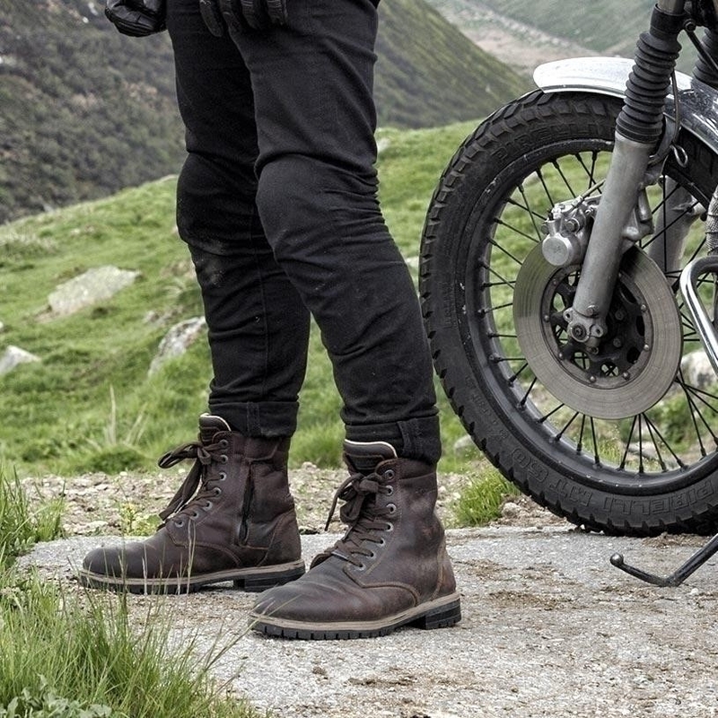 Boty na motorku Stylmartin Ace hnědé