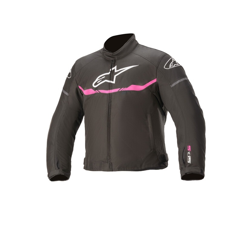 Dětská bunda na motorku Alpinestars T-SP S Waterproof fialovo-černá