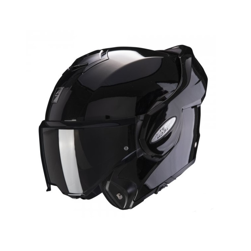 Překlápěcí přilba Scorpion EXO-TECH EVO černá lesklá