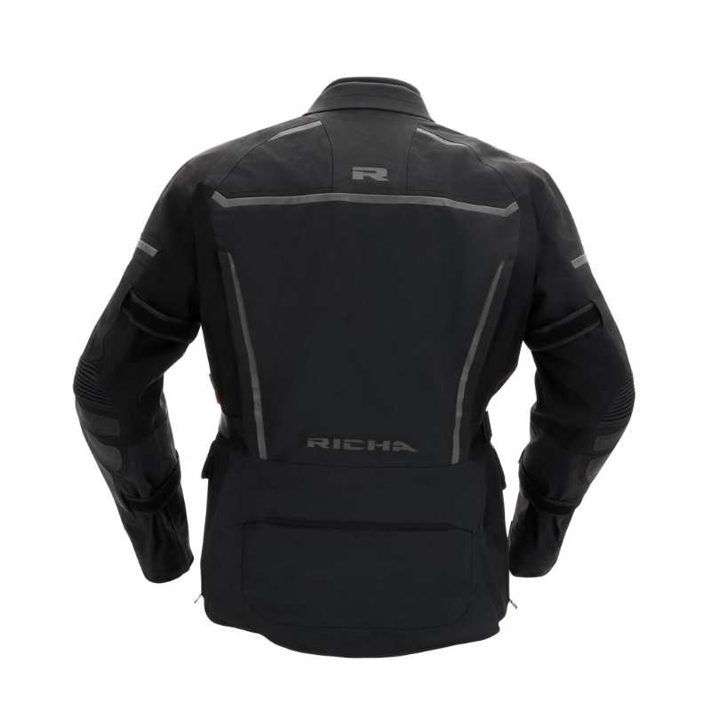 Bunda na motorku RICHA Atlantic 2 Gore-Tex černá výprodej