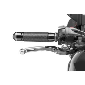 Páčka brzdy bez adaptéru PUIG rozšiřitelná skládací stříbrná/stříbrná