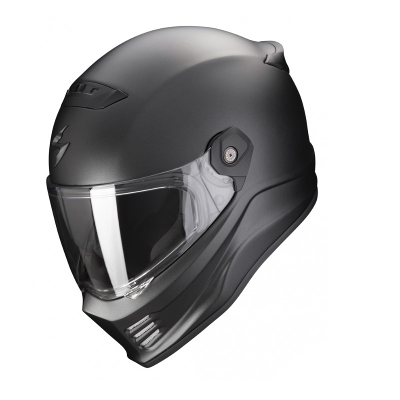 Přilba na motorku SCORPION COVERT FX perleťová černá matná