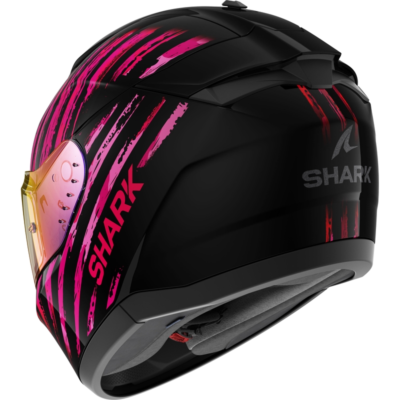Integrální přilba na motorku SHARK RIDILL 2 ASSYA černo-růžová