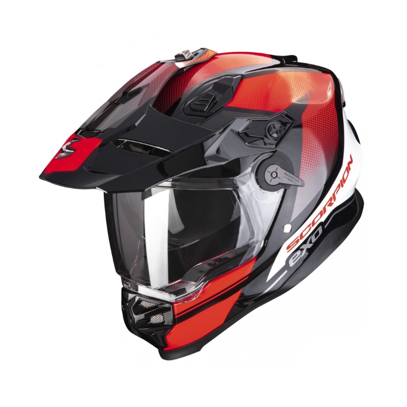 Enduro přilba na motorku SCORPION ADF-9000 AIR Trail černo-červená výprodej