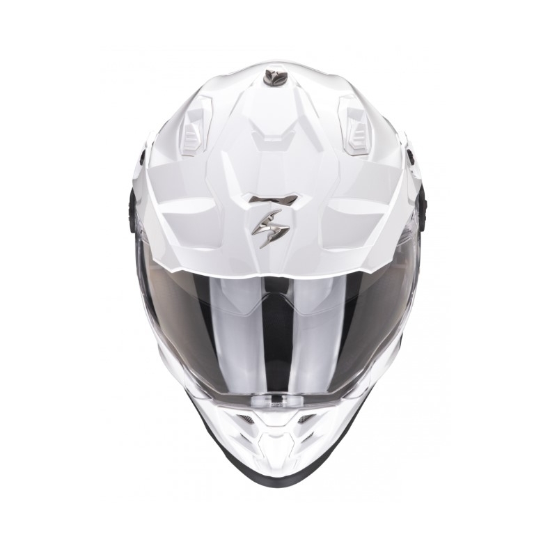 Enduro přilba na motorku SCORPION ADF-9000 AIR Solid perleťově bílá
