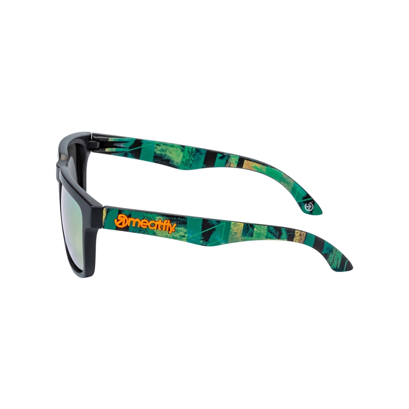 Sluneční brýle Meatfly Memphis Substance camo olive