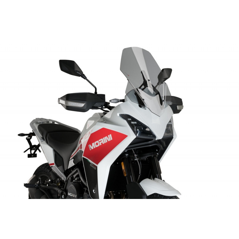 Plexi štít PUIG TOURING kouřová pro MOTO MORINI X-Cape 650 2022-2025