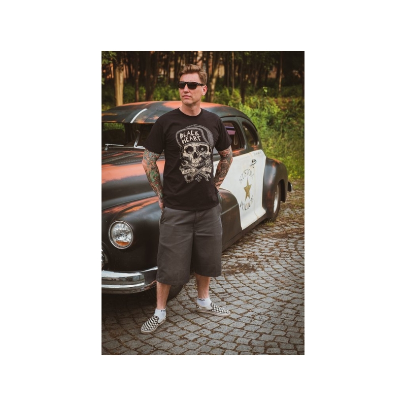 Pánské triko Black Heart Garage Built