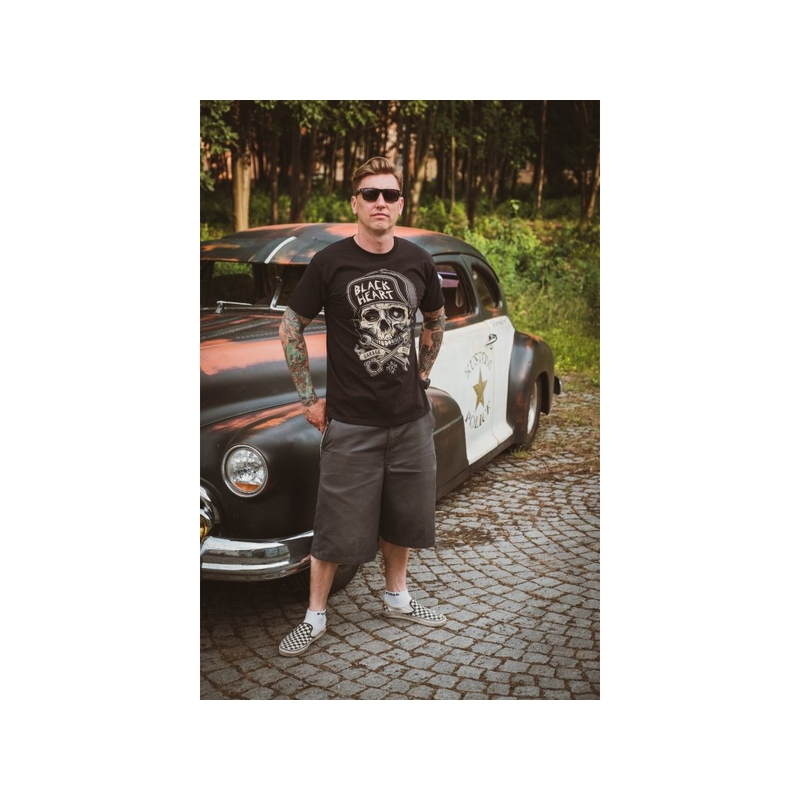 Pánské triko Black Heart Garage Built