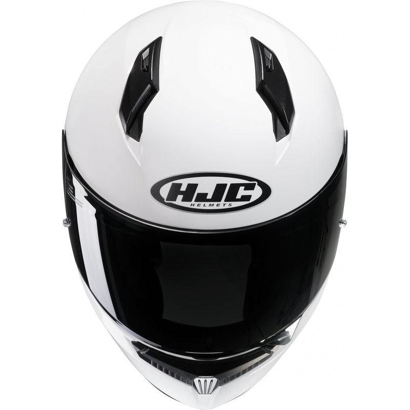 Integrální přilba na motorku HJC C10 Solid bílá