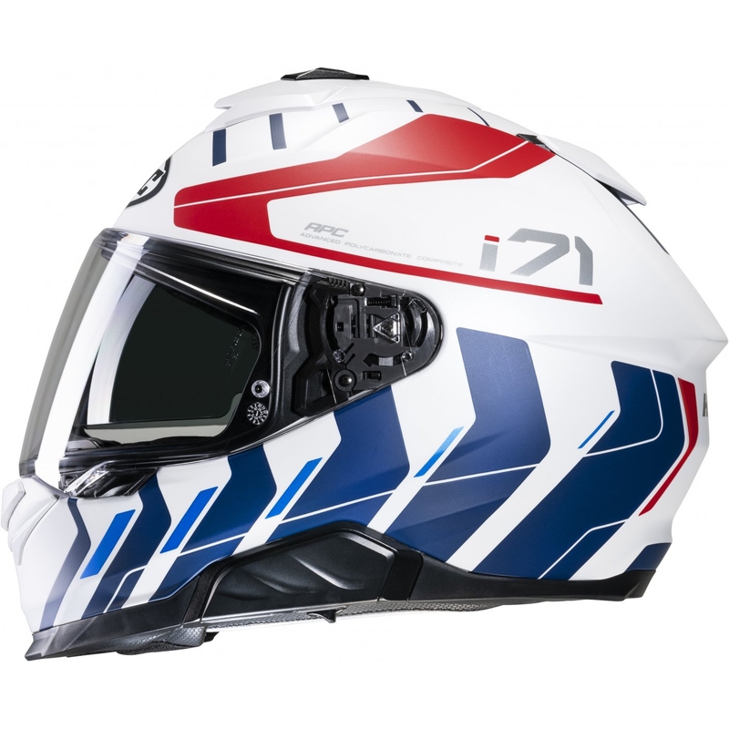Integrální přilba na motorku HJC i71 Simo MC21SF červeno-modro-bílá