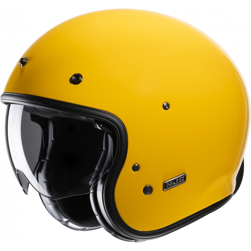 Otevřená přilba na motorku HJC V31 Solid žlutá